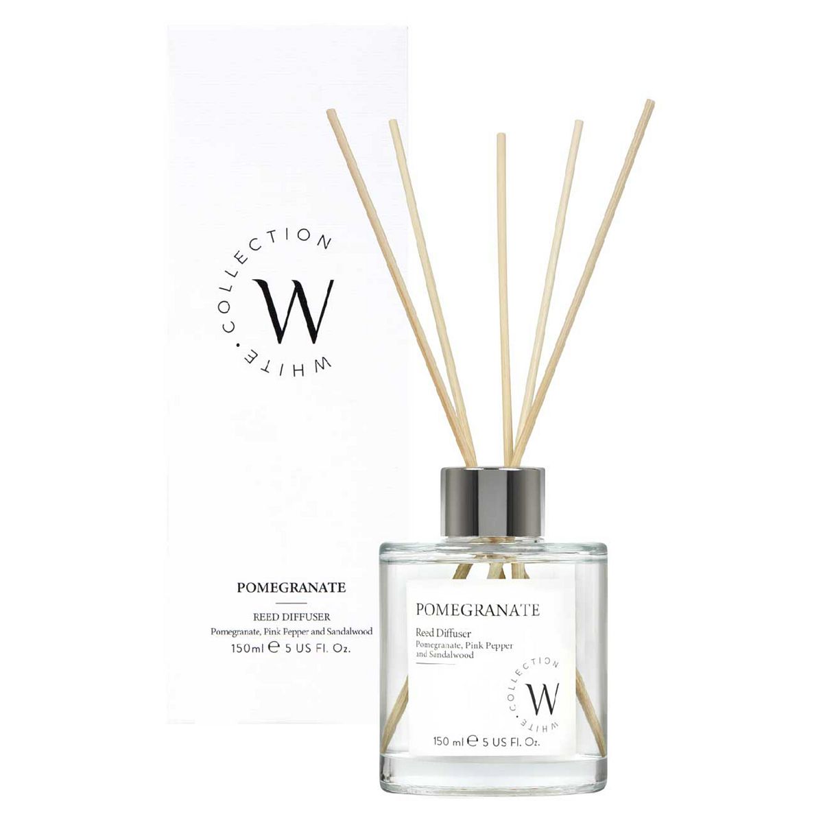 The White Collection Pomegranate Reed Diffuser 150ml GOODS Boots   