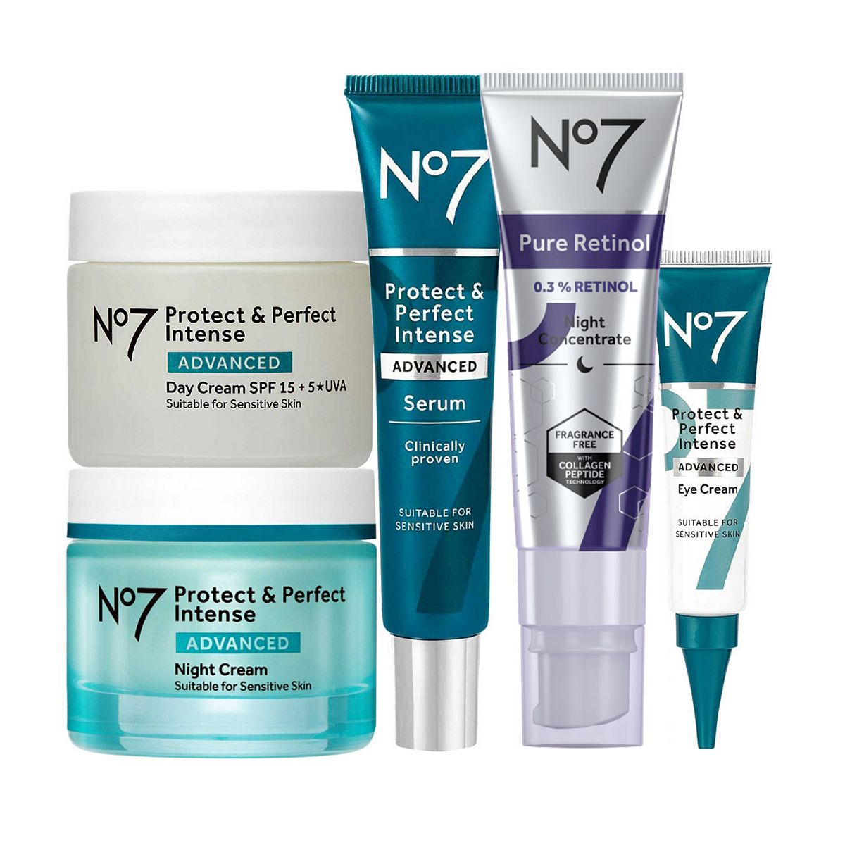 No7 Protect & Perfect Intense ADVANCED Complete Retinol Regime GOODS Boots   