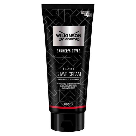 Wilkinson Sword Barbers Style Shave Cream 177ml