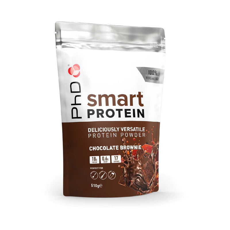 PhD Smart Protein Powder Chocolate Brownie 510g, imported from the UK
