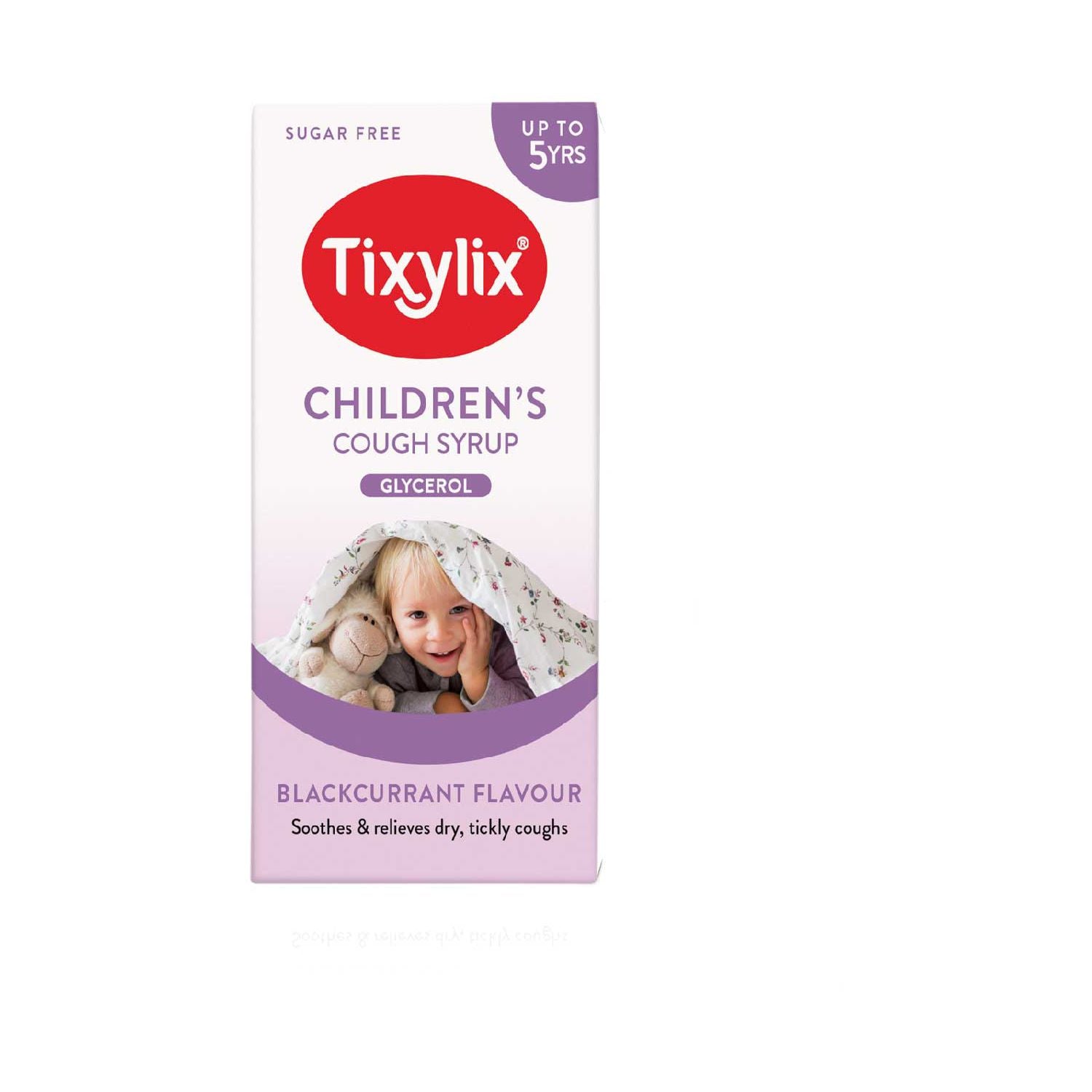 Tixylix children's cough syrup 100ml, imported from the UK
