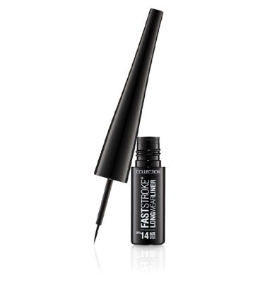 Boots Collection Fast Stroke Long Wear Eyeliner Ultra Black- Buy online at McGrocer