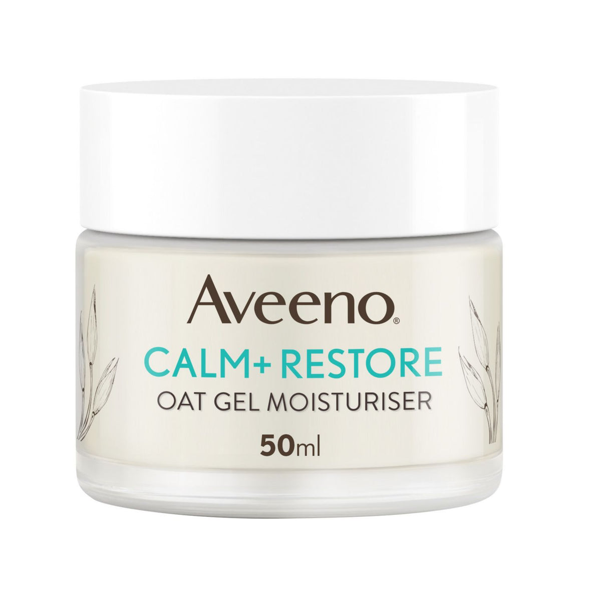 Aveeno Face CALM+RESTORE Oat Gel Moisturiser 50ml - British product