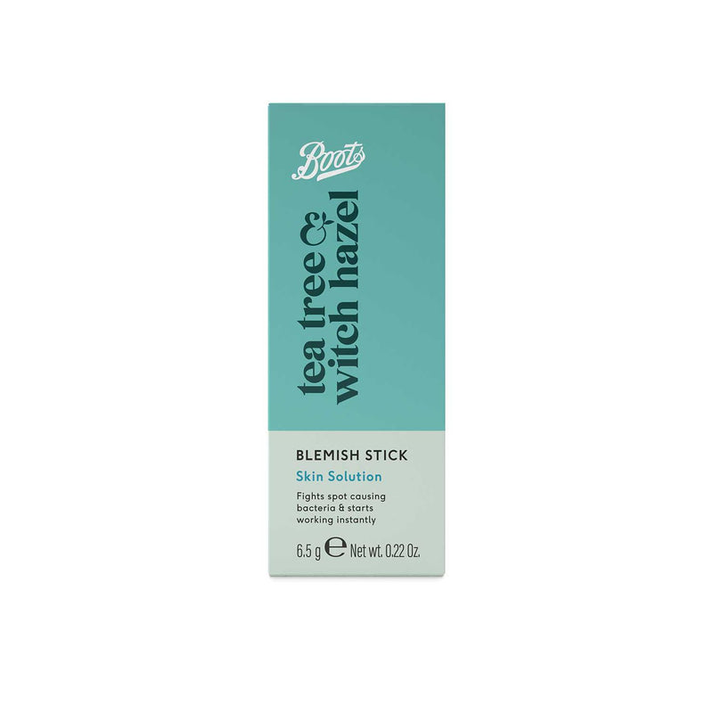 Boots blemish stick tea tree witch hazel 6.5g - British product
