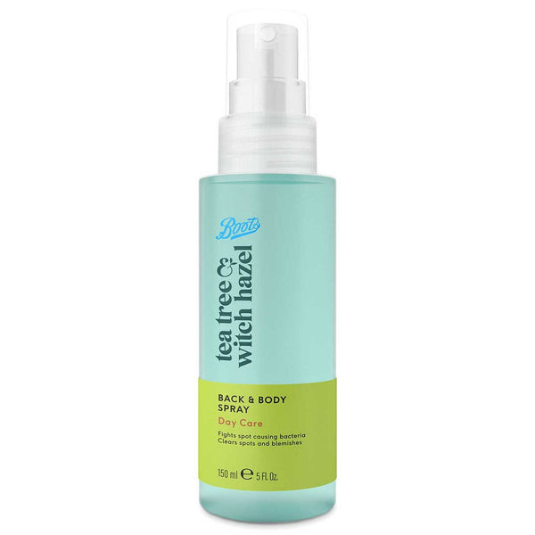 Antibacterial Tea Tree and Witch Hazel Back and Body Spray 150ml