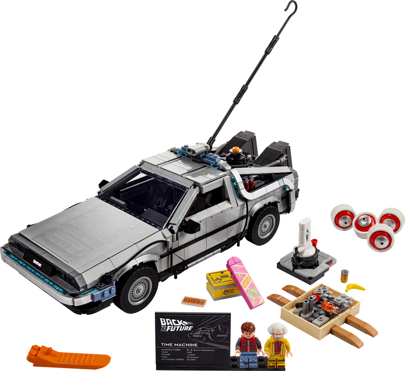 LEGO Back to the Future Time Machine 1872 pieces - British product
