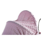 Clair de Lune pink wicker basket 76 cm - British product
