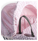Clair de Lune pink wicker basket 76 cm - British product