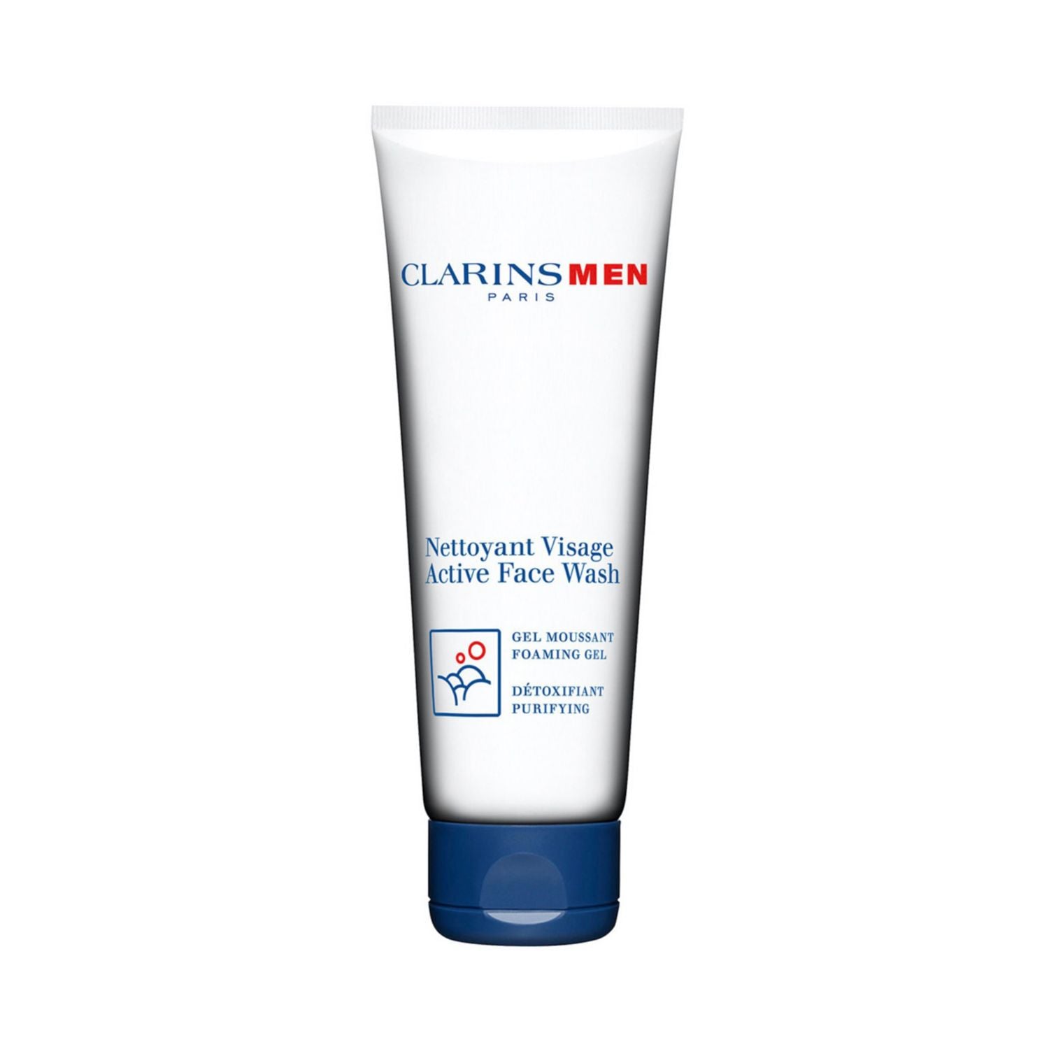 Clarins Men Active Face Wash 125ml - Britisches Produkt