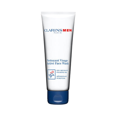 Boots Clarins Active Face Wash Men's Cleanser 125ml- Buy online at McGrocer