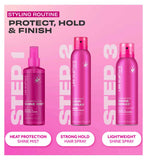 Lee Stafford Hold Tight styling hairspray 250ml, imported from the UK