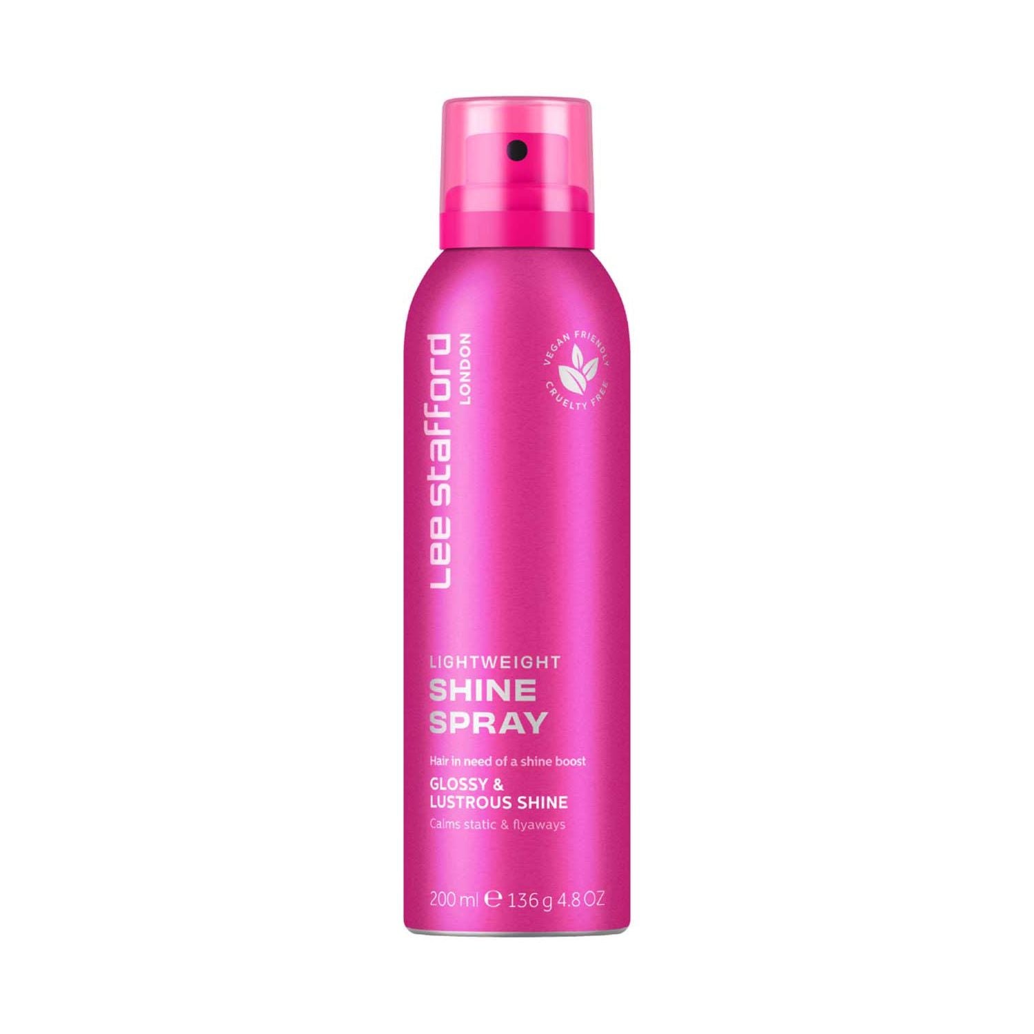 Lee Stafford lightweight shine spray 200ml, imported from the UK