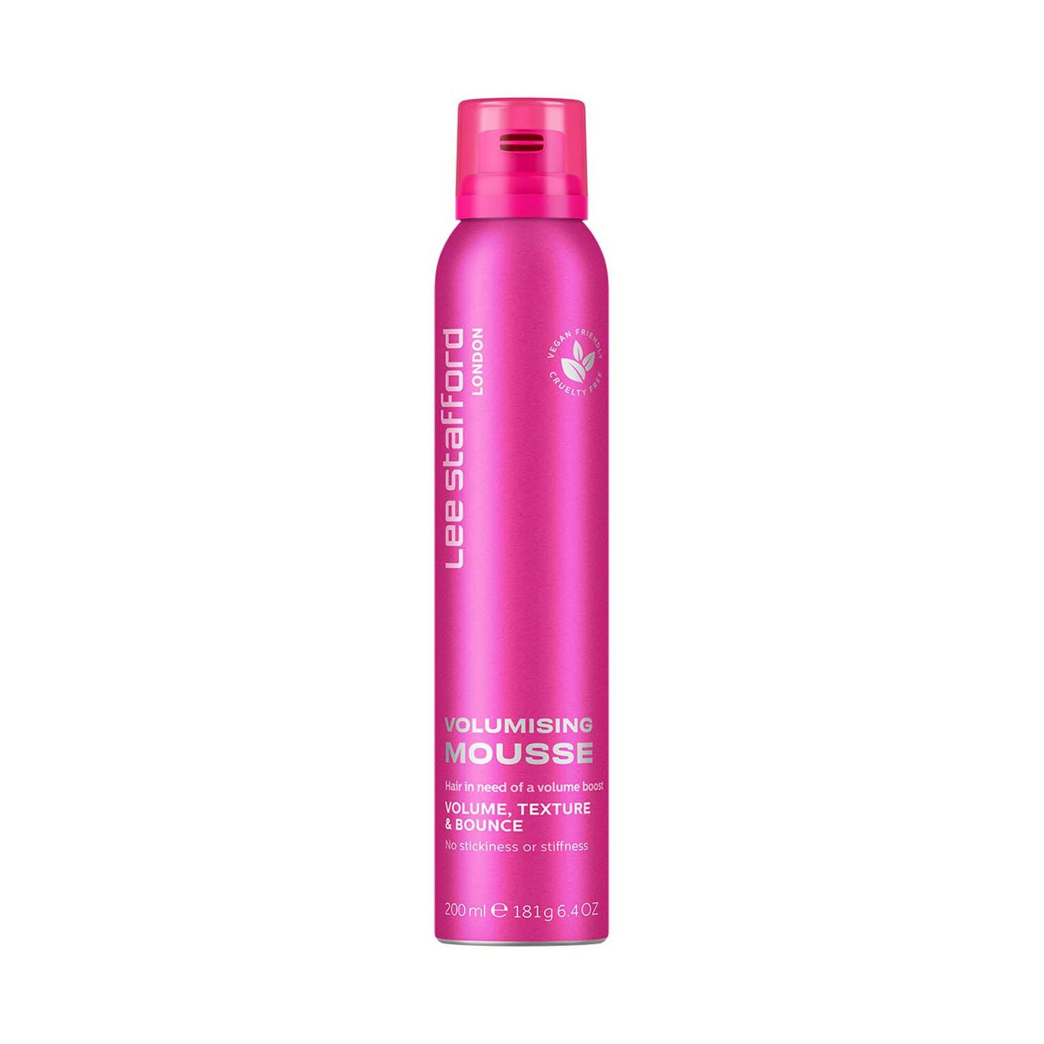 Lee Stafford volumising mousse 200ml (British brand)