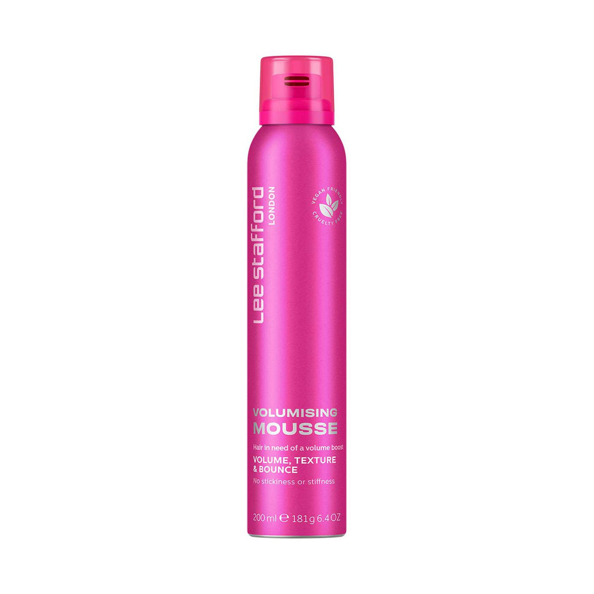 Lee Stafford volumising mousse 200ml (British brand)