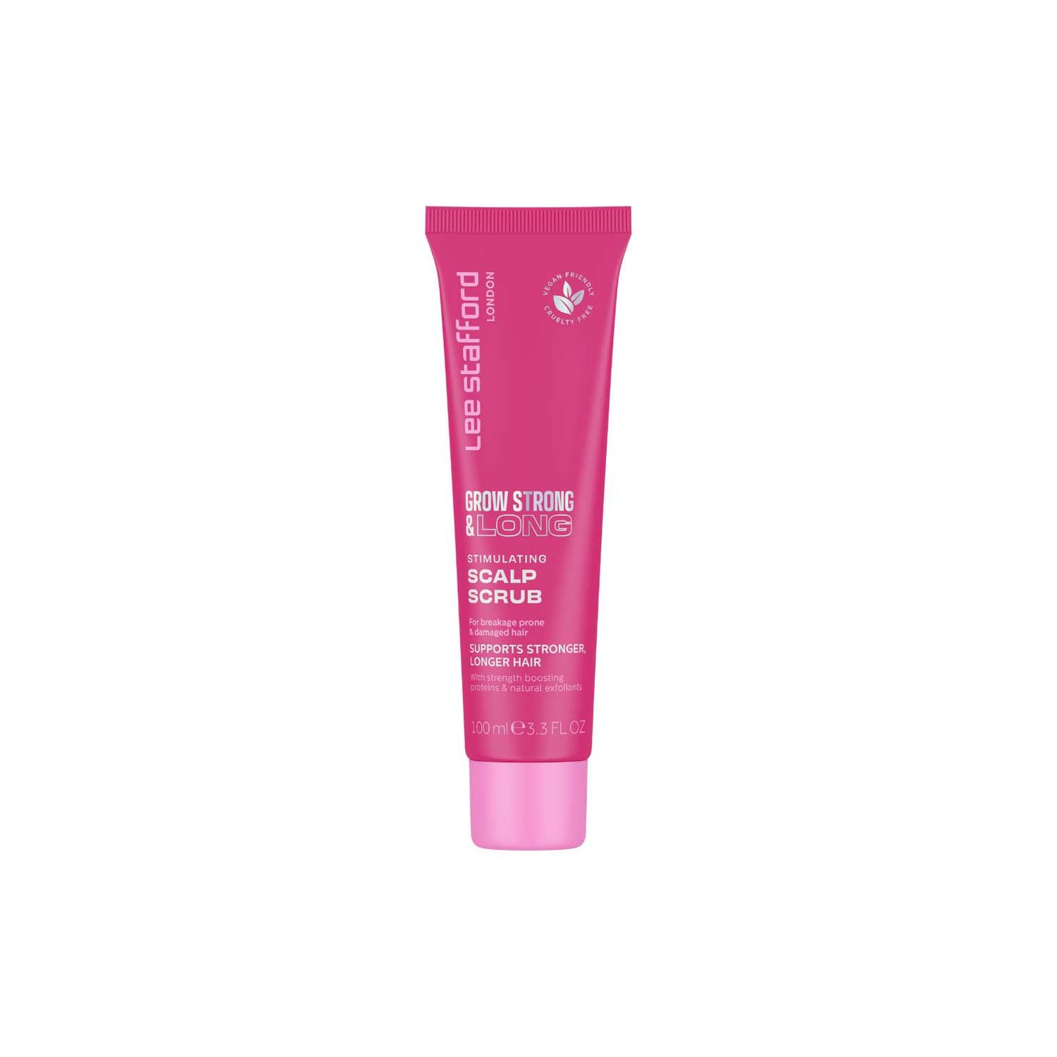 Lee Stafford Grow Strong & Long Scalp Scrub 100ml - British product
