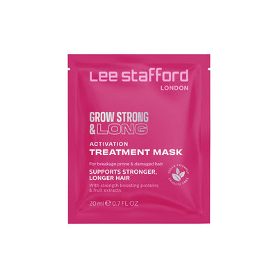 Boots Lee Stafford Grow Strong & Long Activation Treatment Hair Mask 20ml- Buy online at McGrocer