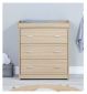 Boots Babymore Luno Veni Chest Changer Oak Baby Furniture- Buy online at McGrocer