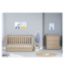 Babymore Veni Kinderbettset Eiche - Britisches Produkt