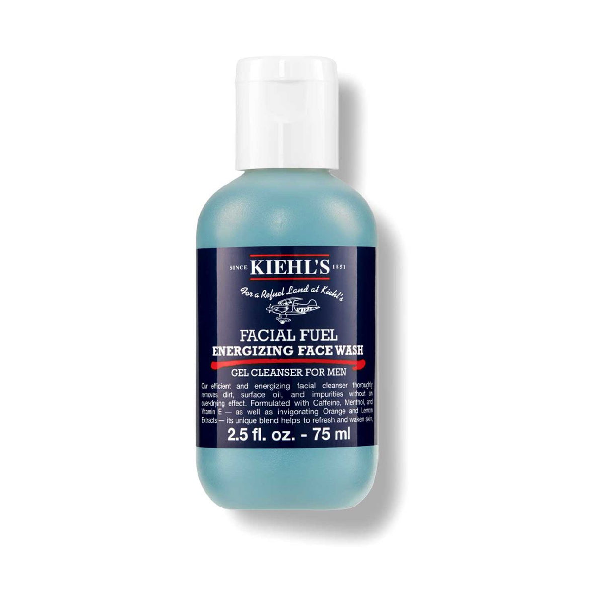 Kiehl's Facial Fuel Energizing Face Wash 75ml (British brand)