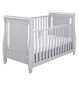 Babymore Stella Sleigh Cot Bed Grey - British product