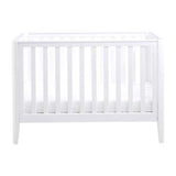 Babymore Iris white cot bed - British product