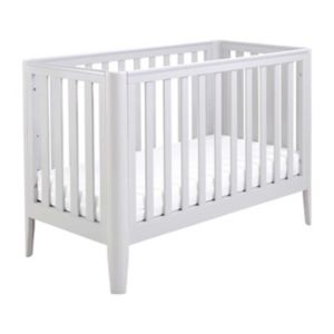 Babymore Cot Bed Grey 125x65x85cm - British product