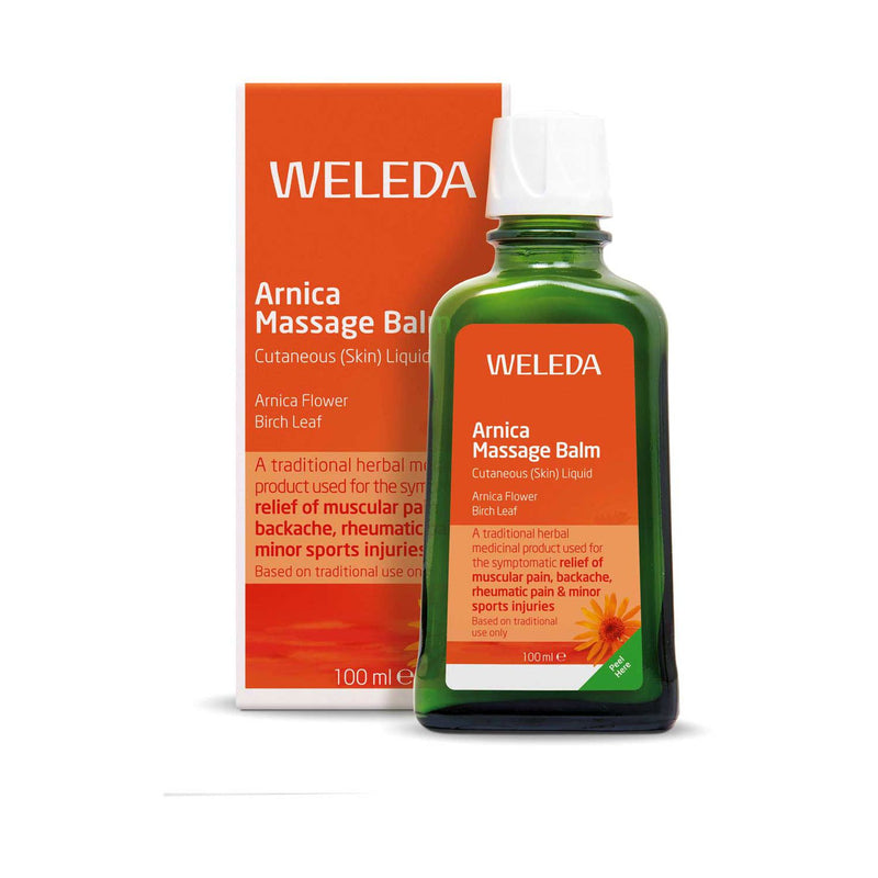 Weleda Arnica Massage Balm 100ml, imported from the UK