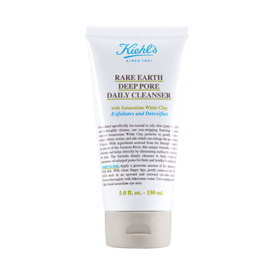 Boots Kiehl's Rare Earth Deep Pore Daily Cleanser 150ml- Buy online at McGrocer