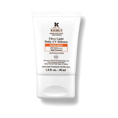 Boots Kiehl's Ultra Light Daily UV Defense SPF 50 PA++++ Facial Sunscreen 30ml- Buy online at McGrocer