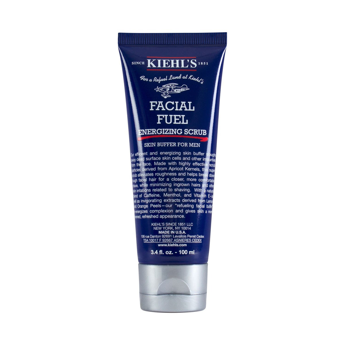 Kiehl's Facial Fuel Energizing Scrub 100ml, UK version