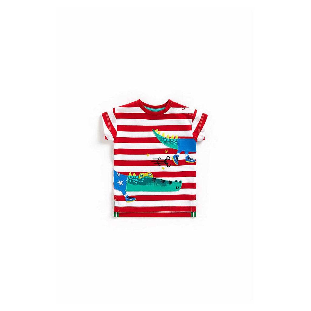 Striped Crocodile T-Shirt