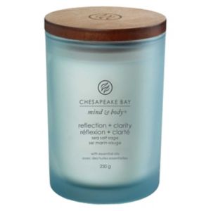 Chesapeake Bay Candle Jar Candle Reflection & Clarity 250g - Britisk produkt