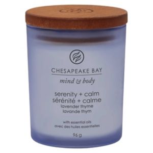 Boots Chesapeake Bay Candle Serenity & Calm Duftende Glasskrukke Lys 96g - Kjøp online hos McGrocer