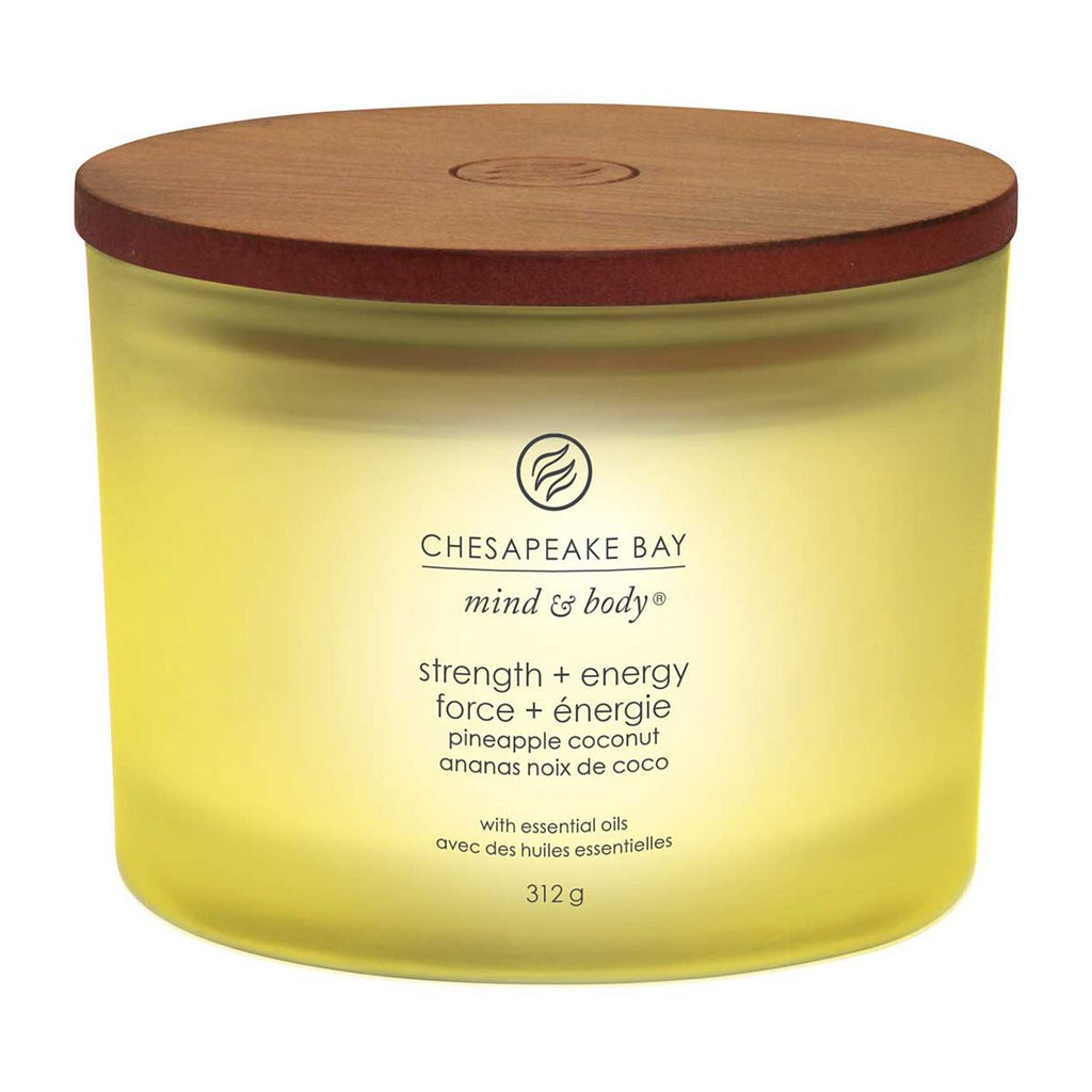 Chesapeake Bay Candle 3-Wick Jar Strength & Energy