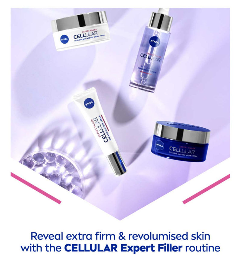 NIVEA Cellular Filler Hyaluronic Acid Serum 30ml (British brand)