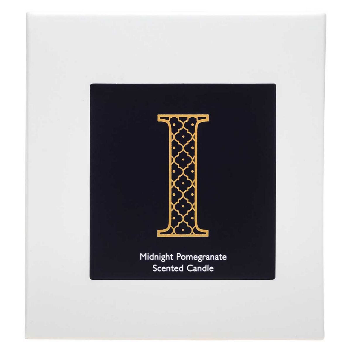 Landon Tyler Alphabet Candle - Letter I - Midnight Pomegranate 140g GOODS Boots   