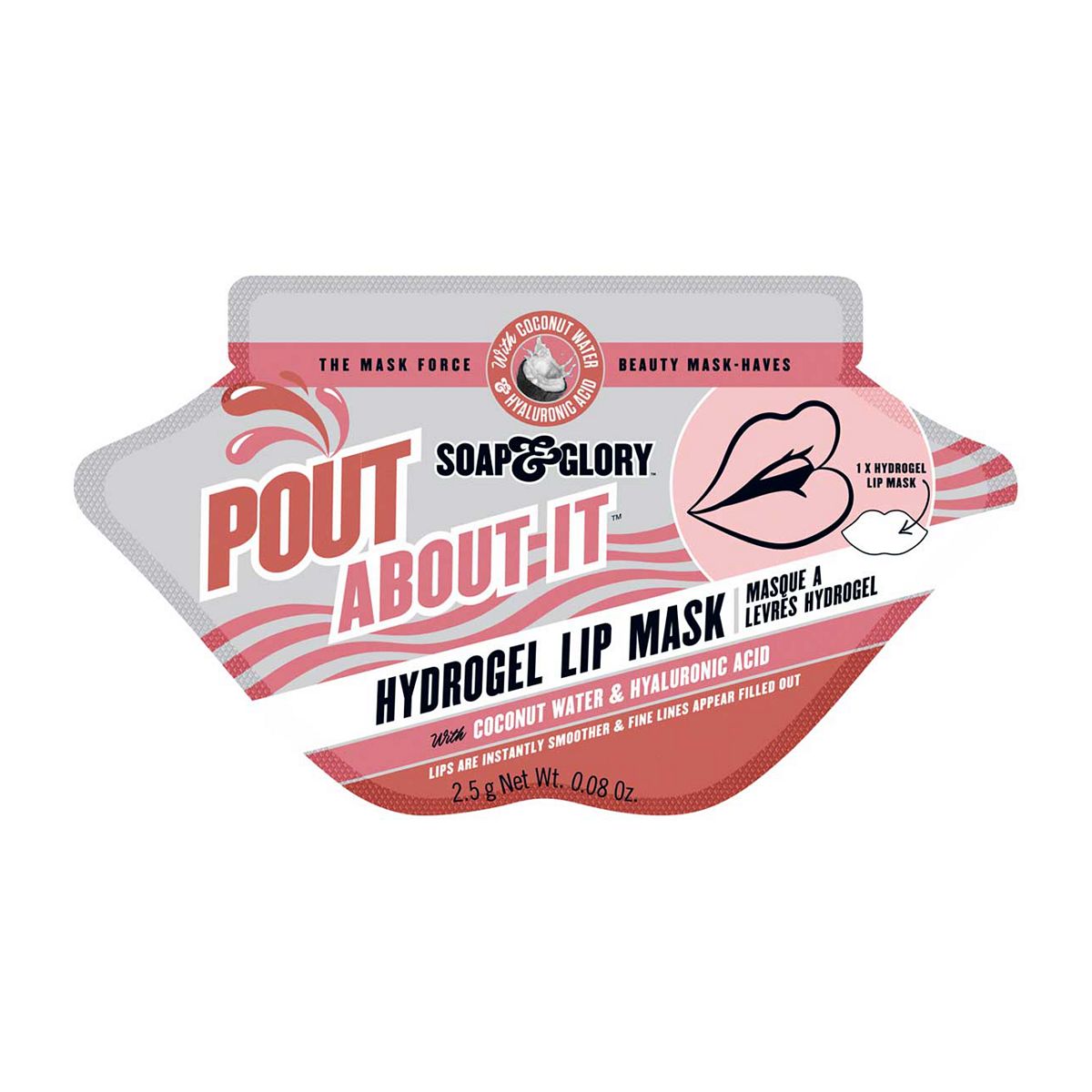 Soap & Glory Pout About It Hydrogel Lip Mask GOODS Boots   