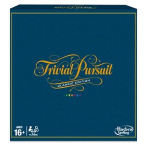 Hasbro Trivial Pursuit Classic Edition Board Game, imported from the UK