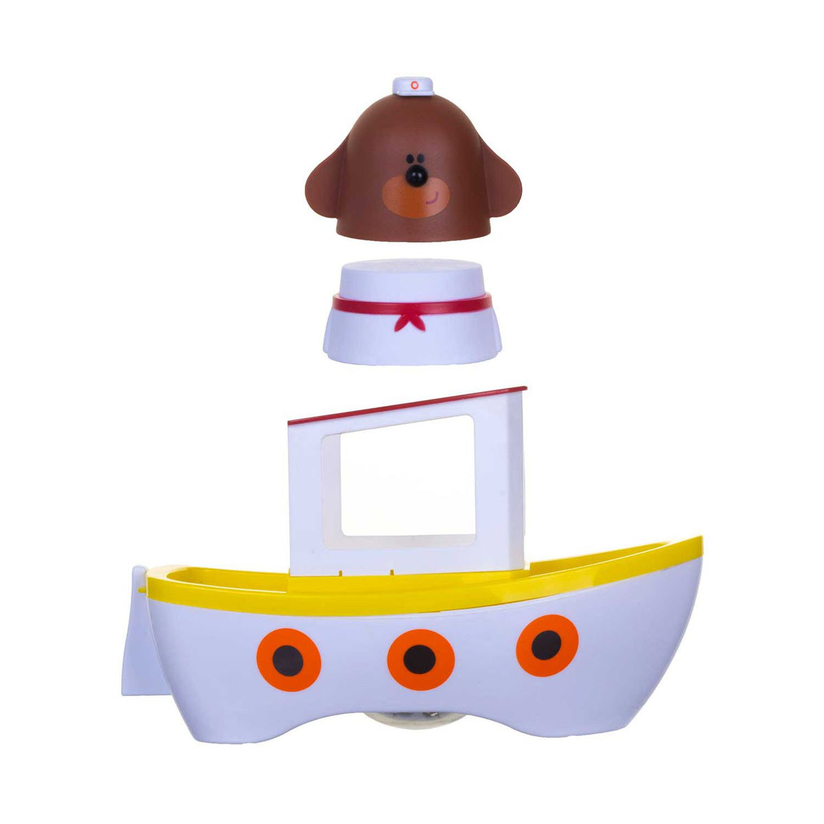 Hey Duggee Lightshow River Boat bath toy, UK version
