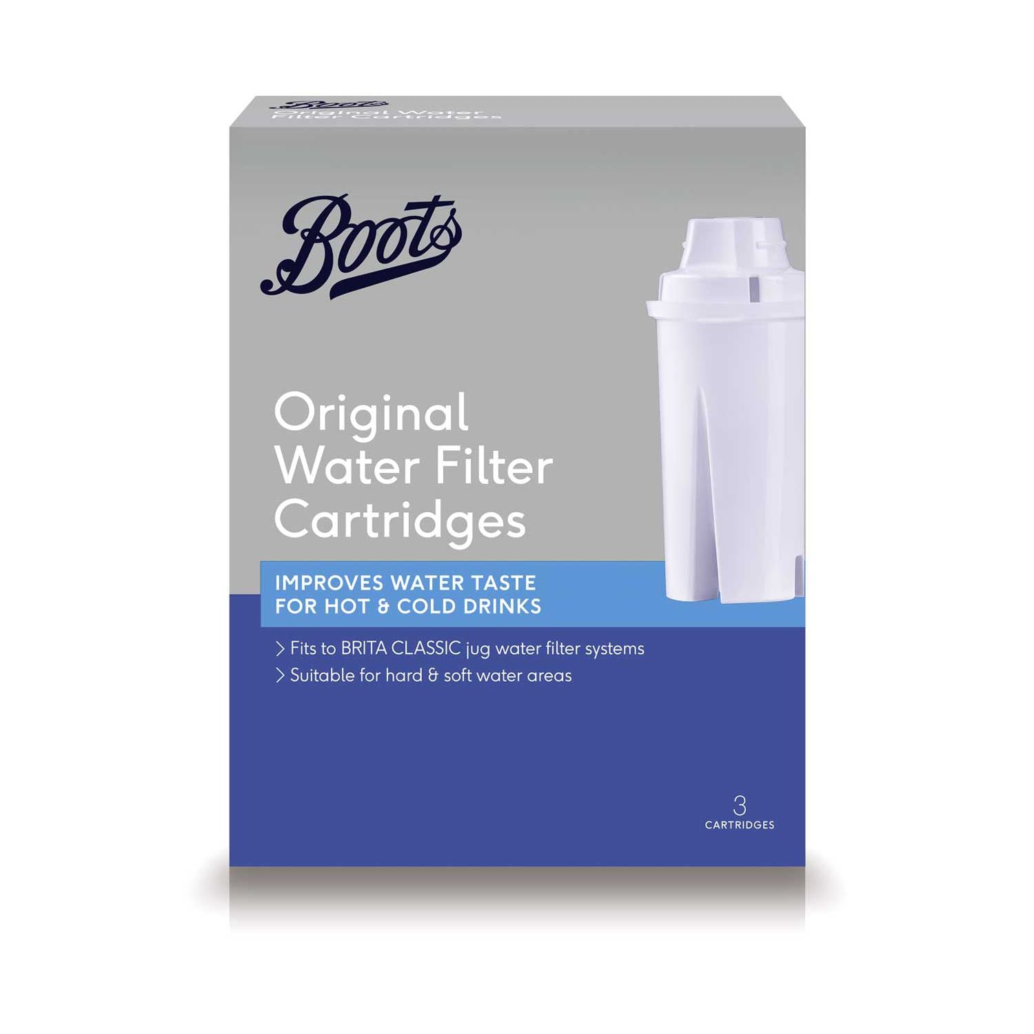 Boots original water filter cartridge (British brand)