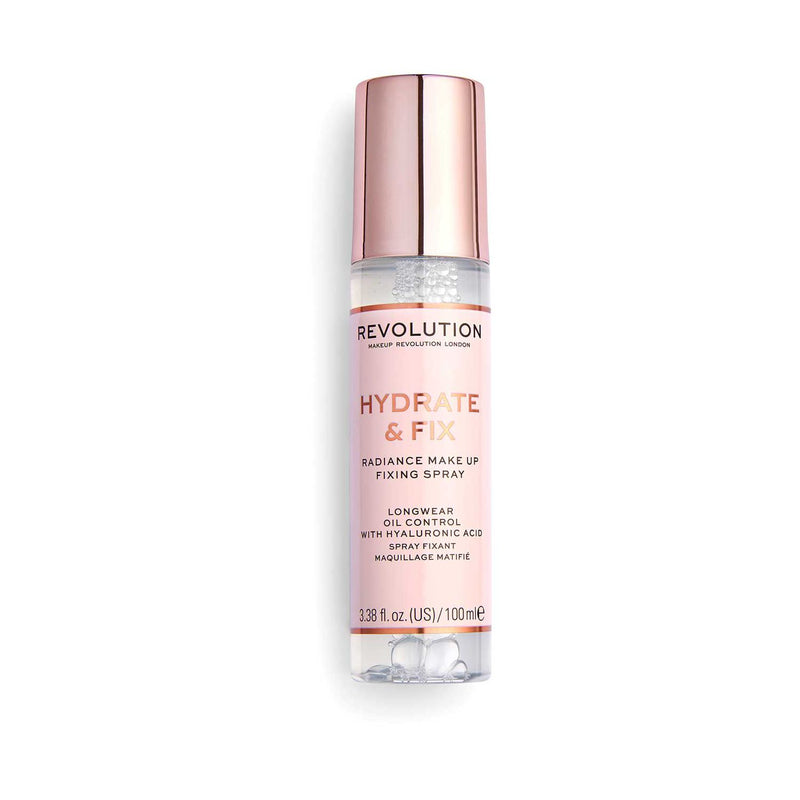 Revolution Hydrate & Fix fixing spray 100ml, UK version