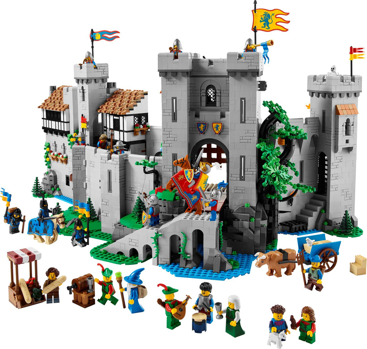 Lego Lion Knights' Castle Icons Building Set 4514 pieces, UK version