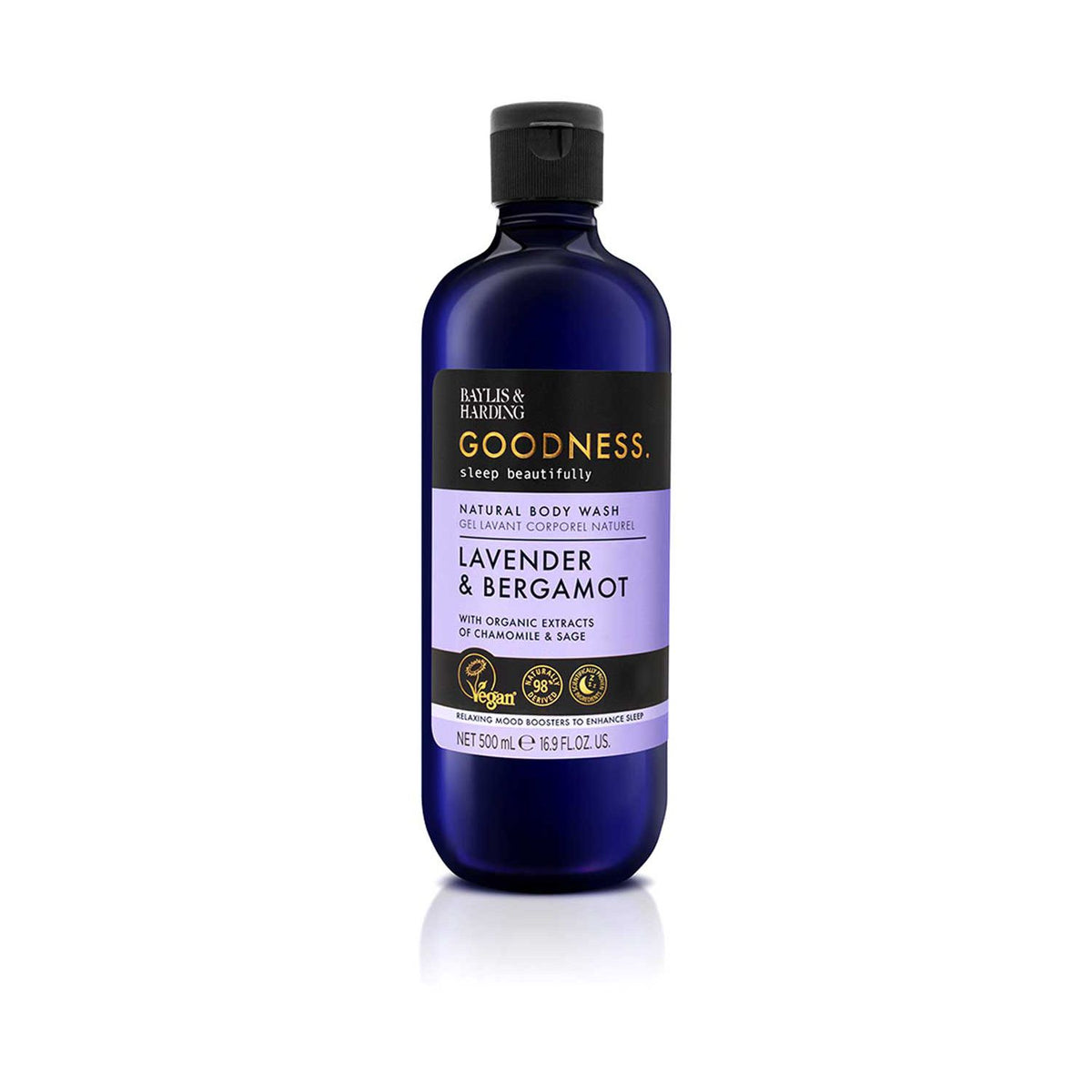 Baylis & Harding Goodness Sleep Body Wash 500ml - British product