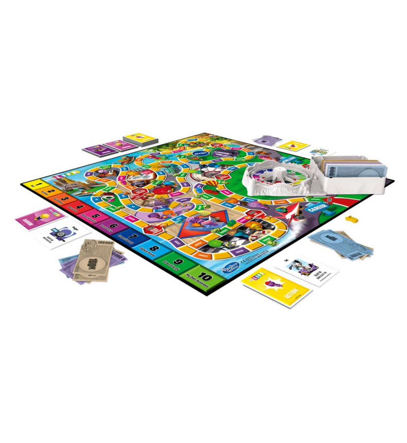 Hasbro Game of Life classic board game, UK version