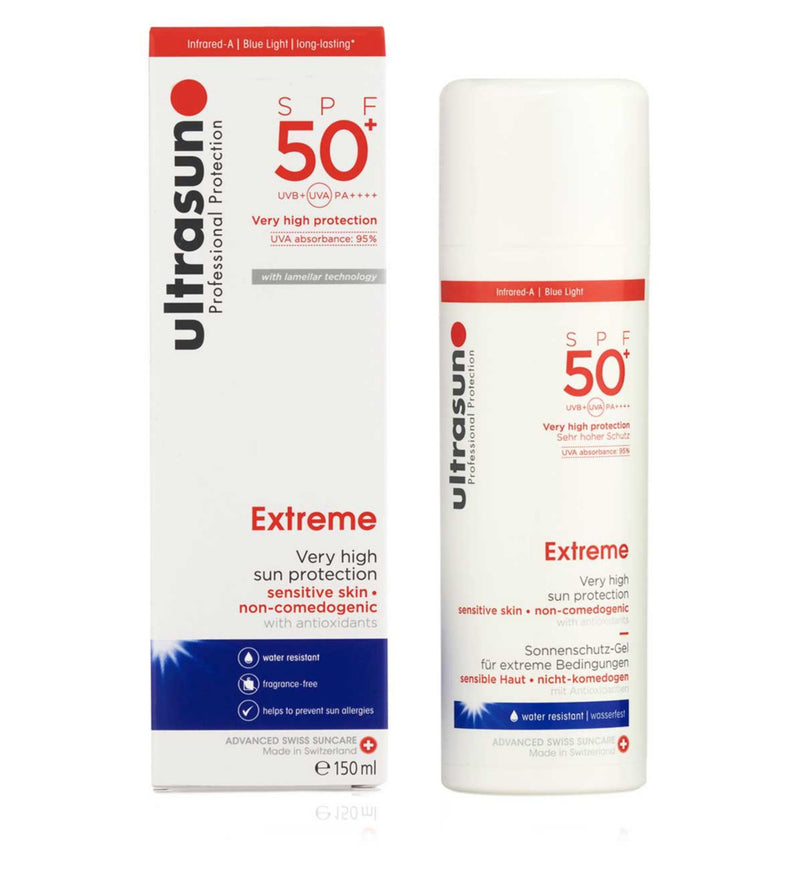 Ultrasun SPF50+ Extreme sun protection 150ml (British brand)