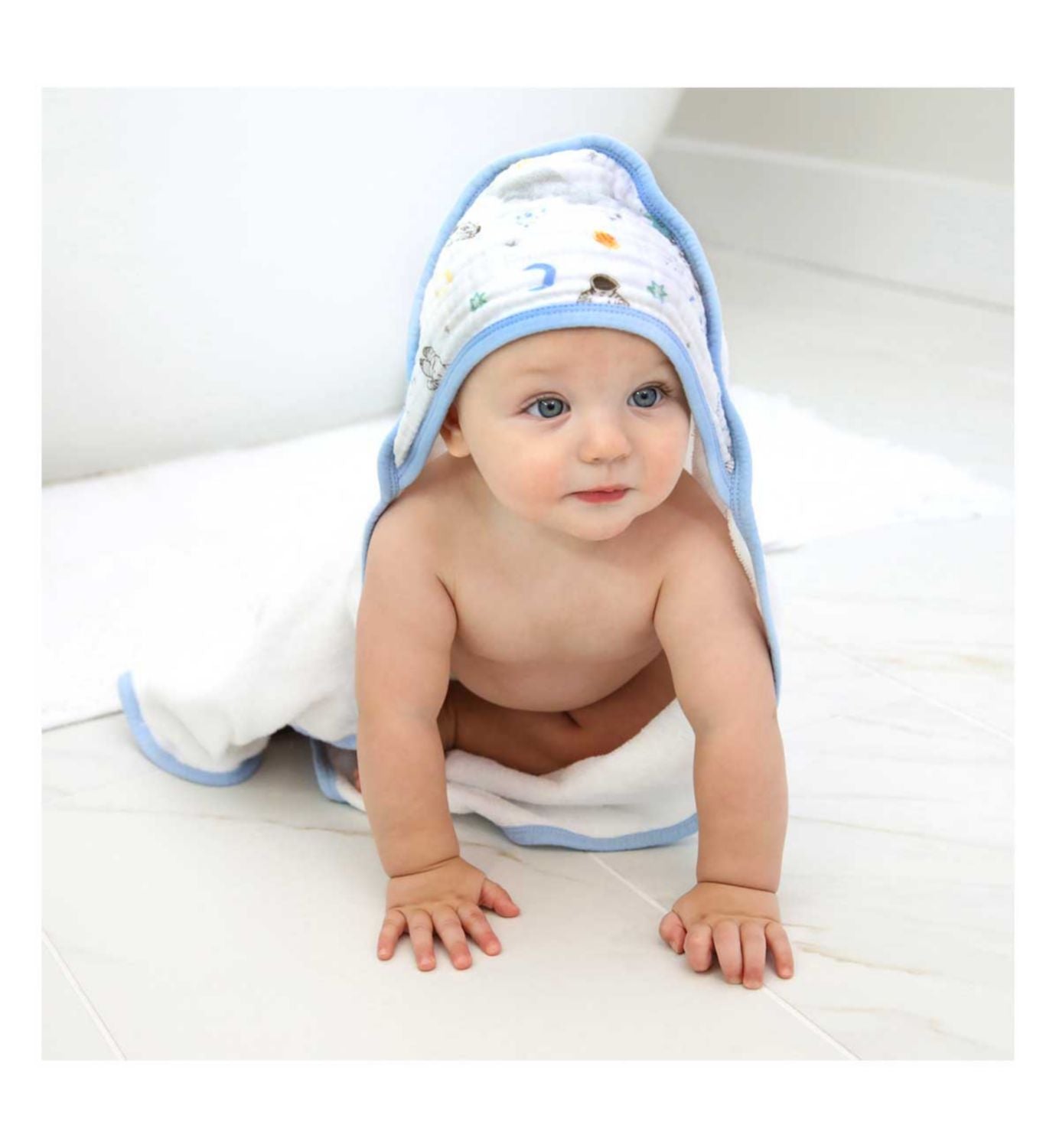 aden + anais hooded towel space explorers 2 pack, UK version