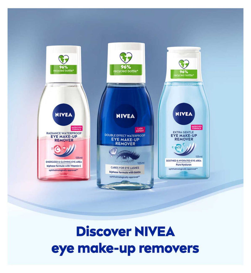 NIVEA Double Effect Eye Make-Up Remover 125ml - British product