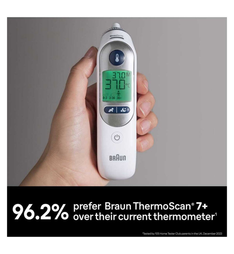 Braun ThermoScan 7+ Ear Thermometer - British product