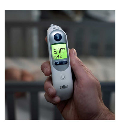 Thermomètre auriculaire Braun ThermoScan 7+ IRT6525 Appareil de santé numérique Royaume-Uni