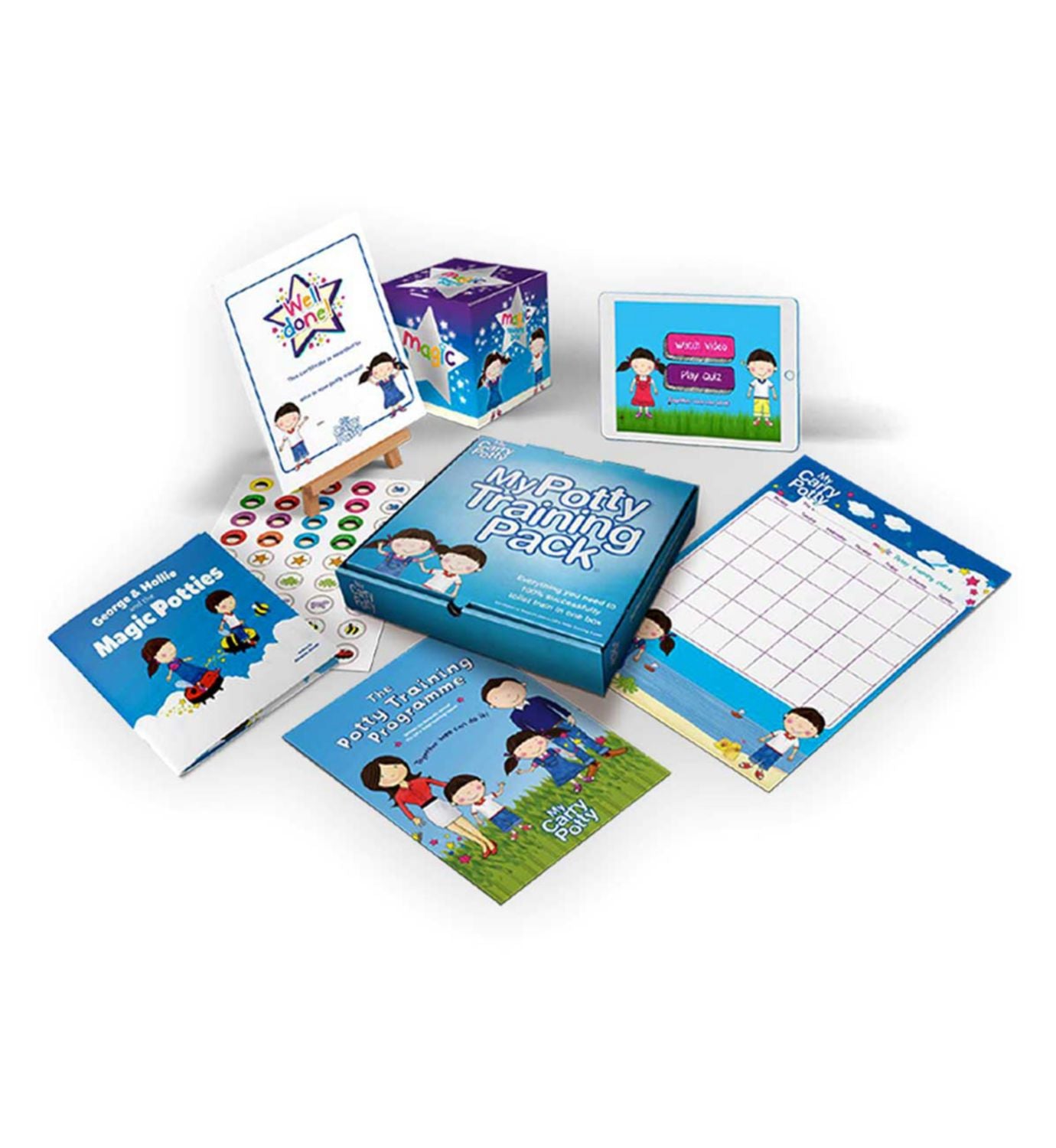 My Potty Training Pack potty training kit - British product